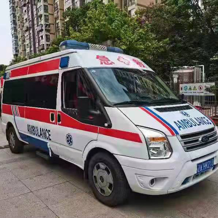 孟津长途救护车护送病人返乡
